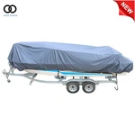 Trailerable Waterproof Boat Cover Gray 600D Marine Grade Polyester Canvas 1PC. Fixed Price $42.57.