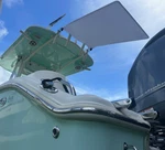 Dev Fishing Ss 50 Rocket Launcher Stern Center Console Boat Sun Shade White. Fixed Price $99.00.