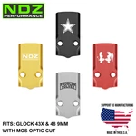 Ndz Glock 43X 48 Mos Slimline Optic Slide Cover Plate Aluminum Popular. Fixed Price $25.64.