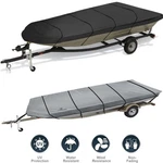 12FT/14FT 600D Heavy Duty Trailerable Jon Boat Cover Sun Protection Waterproof. Fixed Price $39.72.
