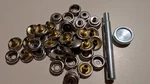 Long Barrel 1/4" 25 Caps & Sockets Boat Canvas Durable Dot Tool Install. Fixed Price $30.00.