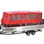 Sun Tracker Pontoon Boat Enclosure Bimini Package 72475-22 Pb 25 Red. Fixed Price $2161.81.