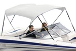 Shademate OV80514AW White Bimini Top Sunbrella FABRIC/BOOT,3BOW,5'L,32"H,79-84. Fixed Price $359.88.