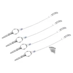 Bimini Top Quick Release Pins With Lanyard 316 Stainless Steel Marine 4 Pcs. Fixed Price $18.99.