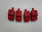 Mw Battery Terminal Cover 2 7/8" X 5/8" (set 0F 4) Red Marine Boat. Fixed Price $19.95.