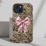 Como Pink Bow Hunting Tough Case For Iphone , Cover Protective Best Gift. Fixed Price $19.00.