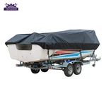 New 210D Waterproof Boat Cover V-hull Runabouts 17-19FT Black (l 600, 300). Fixed Price $29.55.