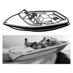 Carver Mist Gray Sun-dura Cover For 19'6" L X 86" W Tournament Ski Boats. Fixed Price $337.47.