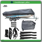 14-16FT Waterproof Trailerable Boat Cover Fishing V-hull Runabout Gray. Fixed Price $29.08.