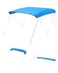 VEVOR4 Bow Boat Bimini Tops 96"LX(97"-103")W Awning Replacement Pacific Blue. Fixed Price $47.99.