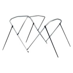 Carver 55406 6' L X 91"-96" 54" H Round Tube 3-BOW Bimini Top Frame. Fixed Price $281.31.
