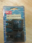 Mac Marine (2) Black Square Jaw Slides For Bimini Top 1" Tubing 50668. Fixed Price $6.99.