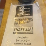 Pss Shaft 1.5" 2.5" Stern Tube Packless Sealing System. No Drip. New. Fixed Price $200.00.
