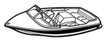 7.6OZ Boat Cover Supra Launch 22 Ssv W/o Tower Swpf 2006 2007. Fixed Price $543.34.