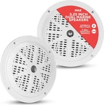 Pyle 5.25 Inch Dual Marine Speakers - Way Waterproof, 100 Watt. Fixed Price $28.99.