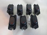 Skier's Choice Supra & Moomba Rocker Switch Set Of (7) Black 103630 Boat. Fixed Price $54.95.