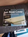 Waterproof Jon Boat Cover, 12'-14' Weather Protected 20-213-041401-00 Niob. Fixed Price $70.00.