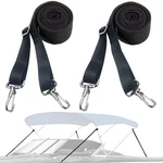 Ruson 2 Pack Adjustable Bimini Boat Top Straps Pcs With End Hooks. Fixed Price $13.14.