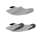 Yamaha VX110 Cruiser 2010-2014 Vinyl Seat Cover Pwc Sbt 108BT429-P Blacktip. Fixed Price $298.95.