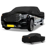 Car Cover All Weather For Gmc Sierra Black 210D-PU With Left Zipper. Fixed Price $67.74.