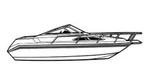 7.6OZ Boat Cover Chaparral 250 Signature Cruiser W/o Arch 2007-2009. Fixed Price $1151.39.