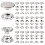 Framendino, 200 Pack Stainless Steel Snap Fastener Kit, 15MM Heavy Silver. Fixed Price $11.96.
