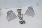 2PC Taylor Made 11835 Pontoon Bimini Top Deck Mounts Square Frame. Fixed Price $18.04.
