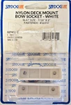 Sdl 327410-1 Nylon Deck Mount Bow Socket White. Fixed Price $10.37.