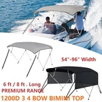 Kakit Boat Bimini Top 3 Bow/ 4 Canopy Cover 6FT 8FT Long With Frame. Fixed Price $178.19.