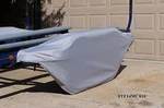 Mastercraft:boat Trailer Fender/tire Storage Covers Tandem Fiberglass Exact Fit. Fixed Price $389.50.