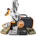 Snap Fastener Tool, Installation Kit, 4 Colors 300 Pcs Of Boat Cover. Fixed Price $58.00.