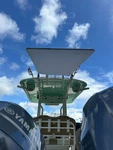 Center Console Boat Sun Shade White Dev Fishing Ss 50 Rocket Launcher Stern. Fixed Price $129.99.
