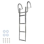 4 Step Stainless Steel Telescoping Boat Ladder With Pedal & Hand Railing 1. Fixed Price $69.82.