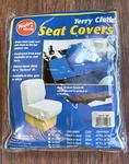 New Taylor Made Products 11997 Boat Seat Cover (back To Lounge Blue). Fixed Price $49.00.