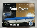 Classic Accessories ' Stellex Boat Cover Blue Size Fits 14-16 Feet. Fixed Price $39.99.