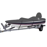 Stormpro Charcoal Outboard Ski-boat Cover Fits 16 Ft. In. 17 L, Be. Fixed Price $209.17.