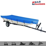 For Jon Boat Cover 12FT-18FT Beam Width Up TO75INCH 210D Blue. Fixed Price $25.80.
