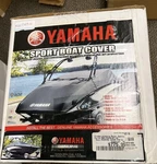 Yamaha Mooring Cover MAR-FSH19-BT-16, Black, Non-tower (with Bimini), Ft. Fixed Price $499.99.