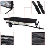 210D 16FT Boat Cover Waterproof For Jon Beam Width Up To 75INCH Heavy Duty. Fixed Price $23.38.