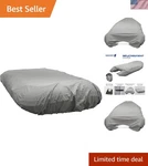 Newport Uv Resistant Inflatable Dinghy Boat Cover, Grey, 9-10-FEET. Fixed Price $151.99.