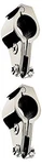 Two Units Of Stainless Steel Bimini Top Hinge - Rail Mounts 1". Fixed Price $22.38.