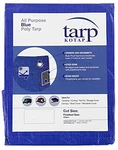 Kotap TRA1824 18' 24' Poly Tarp Blue 18X24 Heavy Duty Waterproof Cover. Fixed Price $48.36.