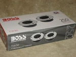 Boss Audio TW30 125W, 3" Bullet Tweeters (pair). Fixed Price $35.00.