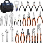 22-PIECE Pliers Set With Tool Bag Perfect For Diy And Home Repairs. Fixed Price $116.99.