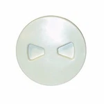Marpac Screw Out Marine Deck Plate White Texture Lid 7-0624 Boat Storage Md. Fixed Price $17.72.