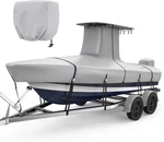 Fonzier T-top Boat Cover With Motor. Fixed Price $180.49.