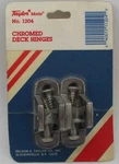 Taylor 1204 Deck Hinge Chrome Zinc 3/4" 2CT. Fixed Price $9.50.