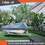 Labwork Boat Cover Fishing V-hull Heavy Duty Trailerable Waterproof 210D 20-22FT. Fixed Price $27.47.