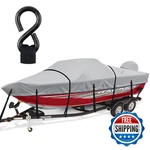 Cerumute Boat Coverheavy Duty 1200D Waterproof Covers 16-18.5FT Motor. Fixed Price $172.40.