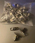 50 Common Sense 2 Screw Turn Button, Twist Lock Fasteners Dot Double Stud Boat. Fixed Price $99.00.